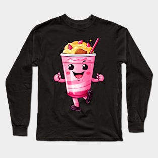 kawaii Ice cream  T-Shirt cute Candy food gilrl Long Sleeve T-Shirt